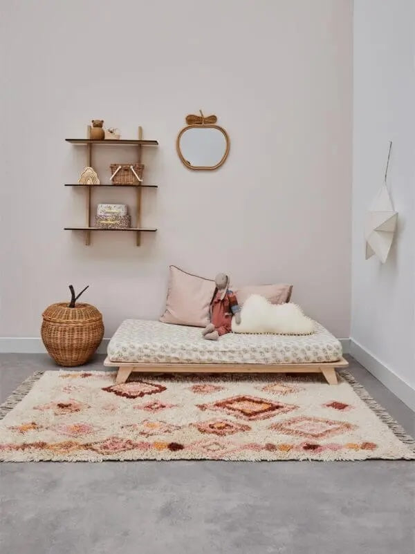 Liz Pink Aubergine rug