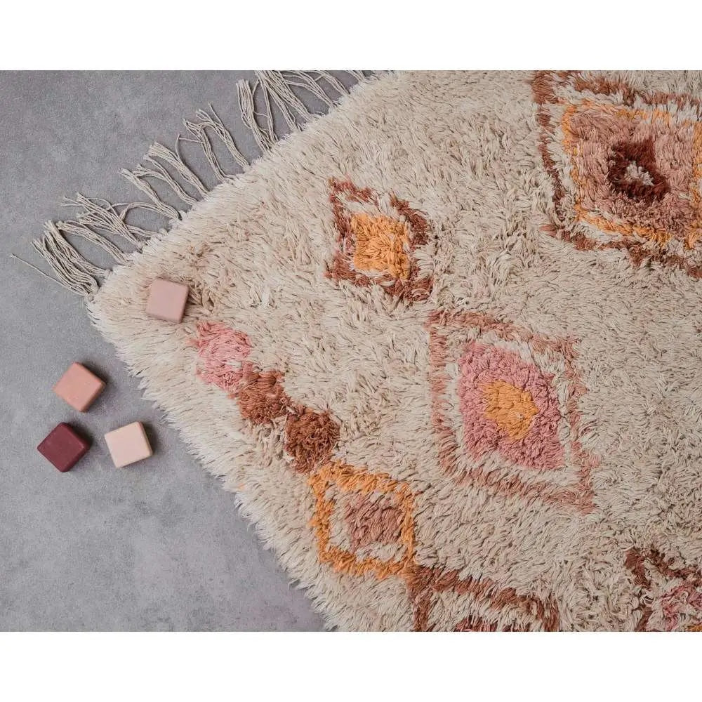 Liz Pink Aubergine rug