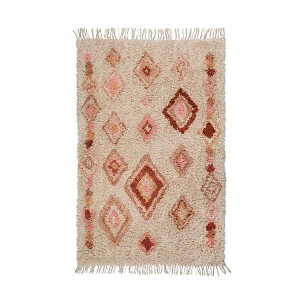 Liz Pink Aubergine rug