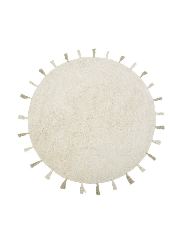 Vloerkleed Sara Naturel Green